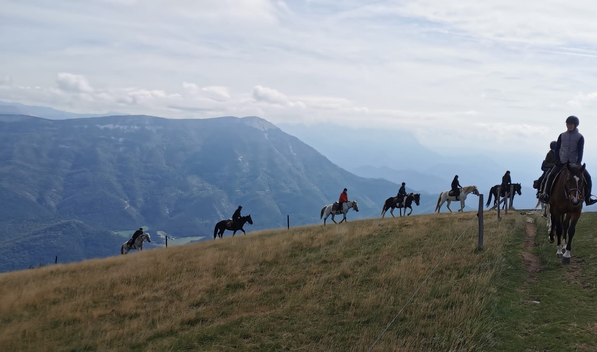 Jeugdvakantie te paard in Frankrijk